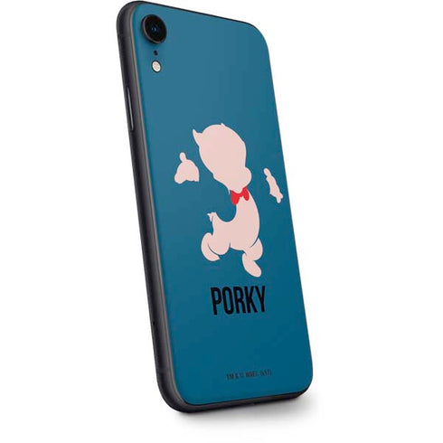 Looney Tunes Porky Pig Identity iPhone XR Skin