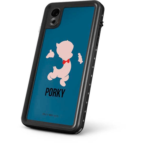 Looney Tunes Porky Pig Identity iPhone XR Waterproof Case
