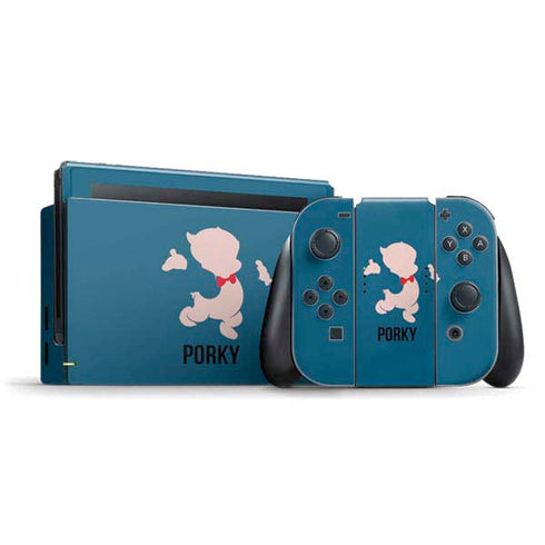 Looney Tunes Porky Pig Identity Nintendo Switch Bundle Skin