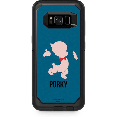Looney Tunes Porky Pig Identity Otterbox Commuter Galaxy Skin