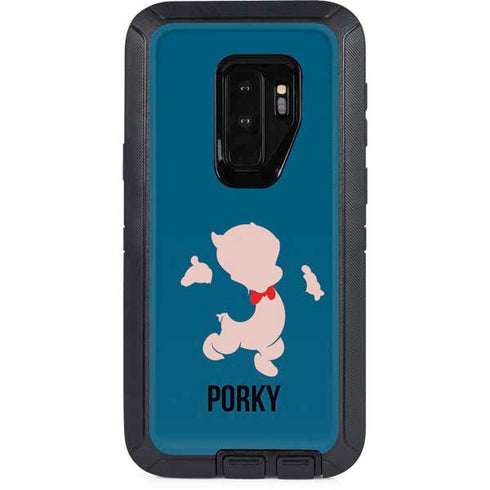 Looney Tunes Porky Pig Identity Otterbox Defender Galaxy Skin