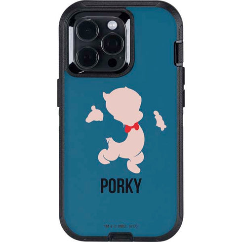 Looney Tunes Porky Pig Identity Otterbox Defender iPhone Skin
