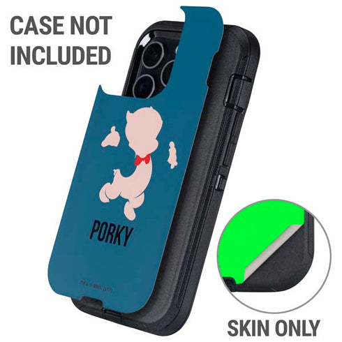 Looney Tunes Porky Pig Identity Otterbox Defender iPhone Skin