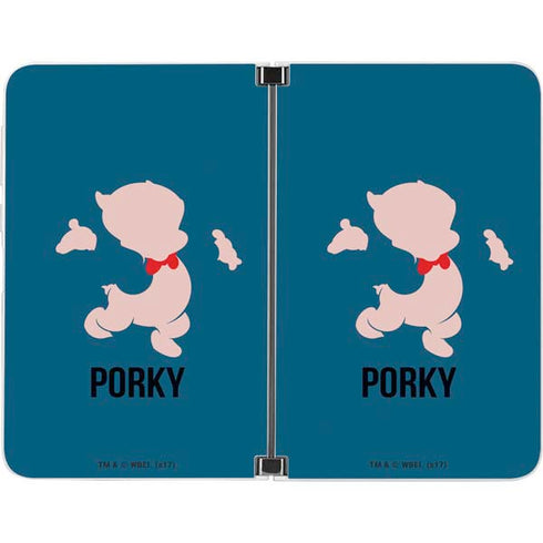 Looney Tunes Porky Pig Identity Surface Duo Skin