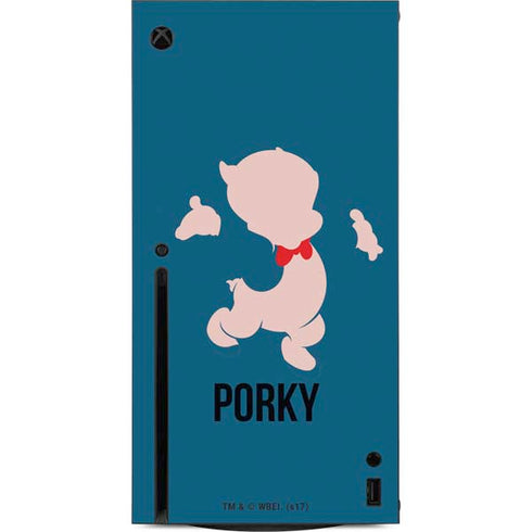 Looney Tunes Porky Pig Identity Xbox Series X Console Skin