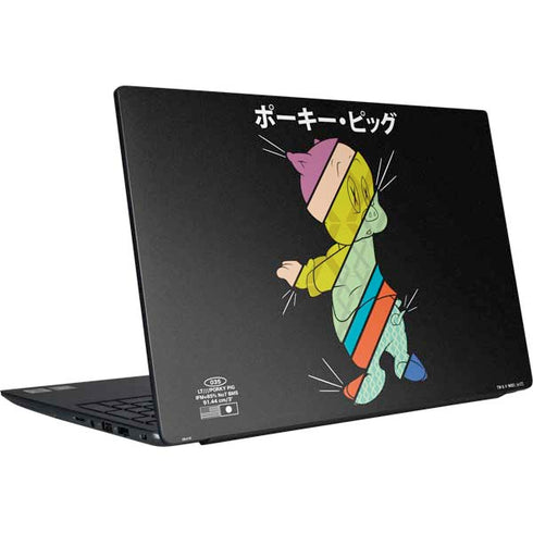 Looney Tunes Porky Pig Sliced Juxtapose Dell Vostro Skin