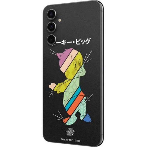 Looney Tunes Porky Pig Sliced Juxtapose Galaxy A14 5G Skin