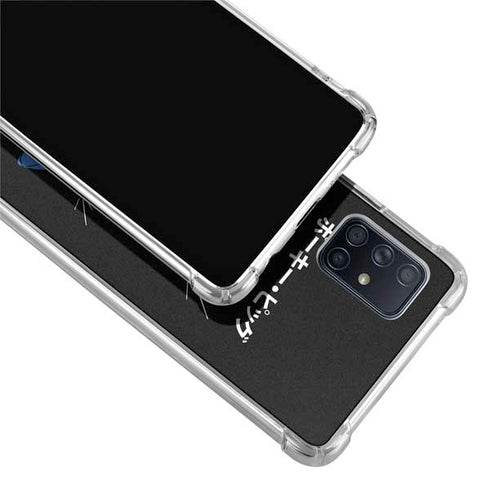 Looney Tunes Porky Pig Sliced Juxtapose Galaxy A71 5G Clear Case