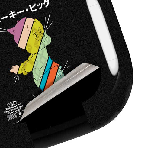 Looney Tunes Porky Pig Sliced Juxtapose Galaxy Buds Pro Skin