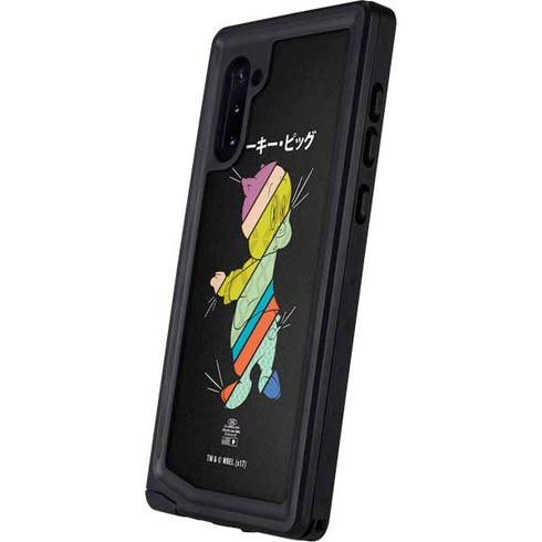 Looney Tunes Porky Pig Sliced Juxtapose Galaxy Note 10 Waterproof Case