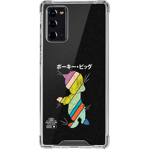 Looney Tunes Porky Pig Sliced Juxtapose Galaxy Note20 5G Clear Case