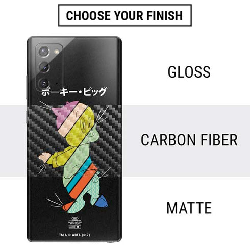 Looney Tunes Porky Pig Sliced Juxtapose Galaxy Note20 5G Skin
