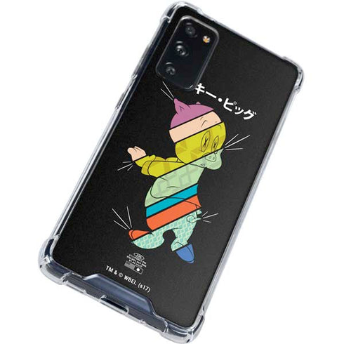 Looney Tunes Porky Pig Sliced Juxtapose Galaxy S20 FE Clear Case