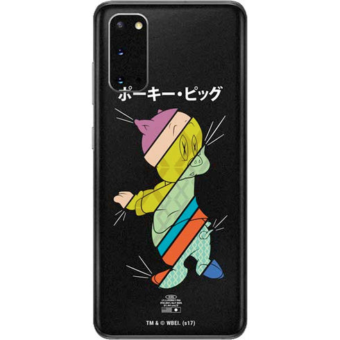 Looney Tunes Porky Pig Sliced Juxtapose Galaxy S20 Skin