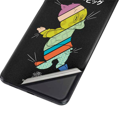 Looney Tunes Porky Pig Sliced Juxtapose Galaxy S21 5G Skin