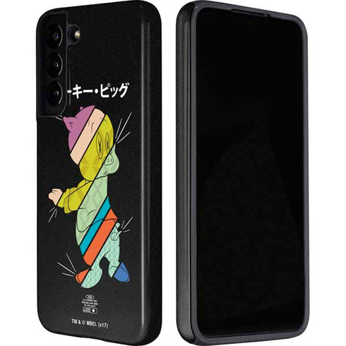 Looney Tunes Porky Pig Sliced Juxtapose Galaxy S22 Pro Case