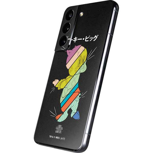 Looney Tunes Porky Pig Sliced Juxtapose Galaxy S22 Skin