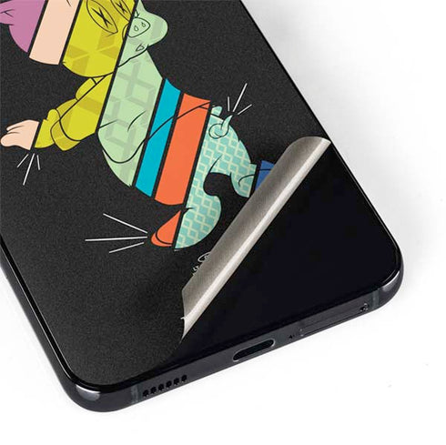 Looney Tunes Porky Pig Sliced Juxtapose Galaxy S22 Skin