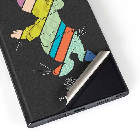 Looney Tunes Porky Pig Sliced Juxtapose Galaxy S22 Ultra Skin