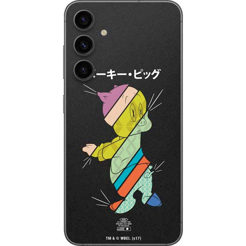 Looney Tunes Porky Pig Sliced Juxtapose Galaxy S23 FE Skin