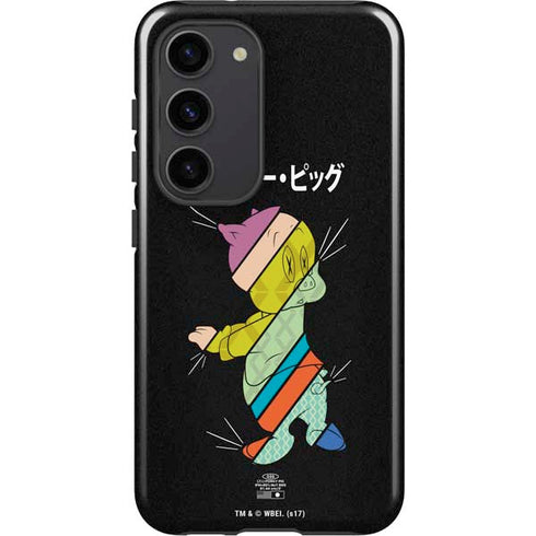 Looney Tunes Porky Pig Sliced Juxtapose Galaxy S23 Pro Case