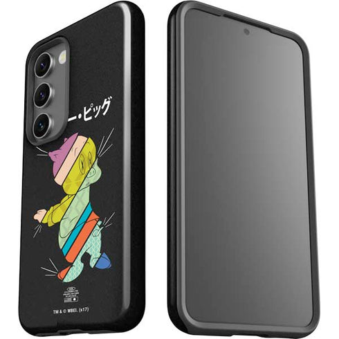 Looney Tunes Porky Pig Sliced Juxtapose Galaxy S23 Pro Case