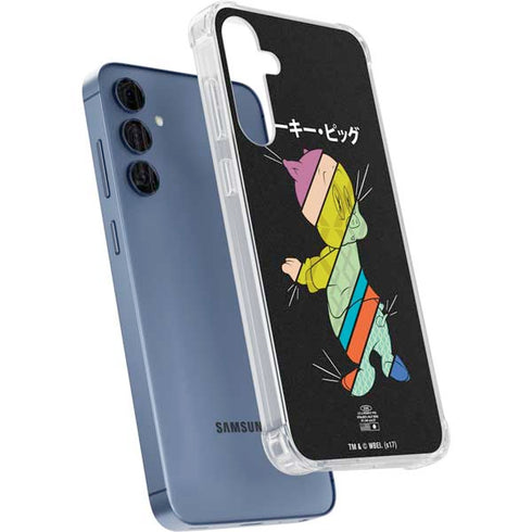 Looney Tunes Porky Pig Sliced Juxtapose Galaxy S24 Clear Case