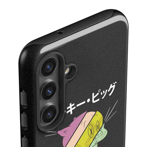 Looney Tunes Porky Pig Sliced Juxtapose Galaxy S24 Plus Impact Case