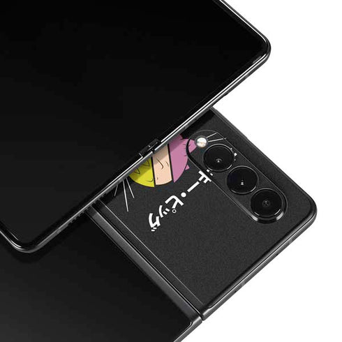 Looney Tunes Porky Pig Sliced Juxtapose Galaxy Z Fold3 5G Skin