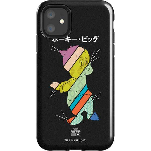 Looney Tunes Porky Pig Sliced Juxtapose iPhone 11 Impact Case