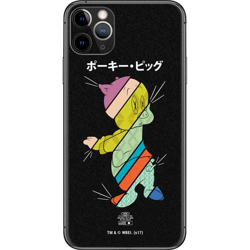 Looney Tunes Porky Pig Sliced Juxtapose iPhone 11 Pro Max Skin