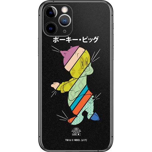 Looney Tunes Porky Pig Sliced Juxtapose iPhone 11 Pro Skin