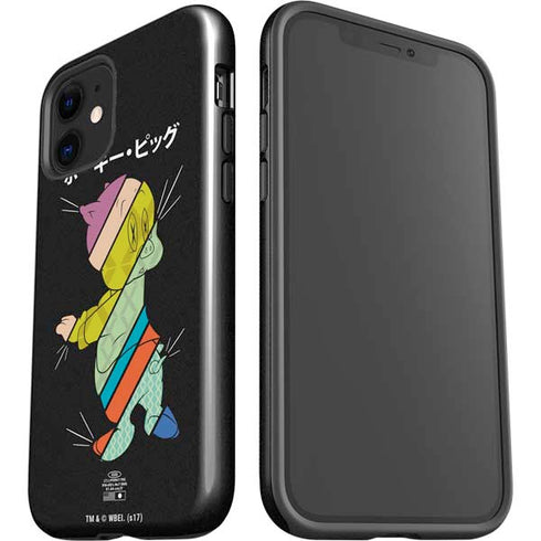 Looney Tunes Porky Pig Sliced Juxtapose iPhone 12 Impact Case