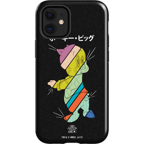 Looney Tunes Porky Pig Sliced Juxtapose iPhone 12 Mini Impact Case