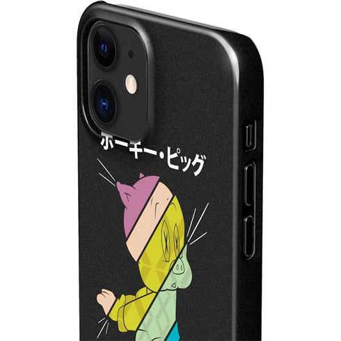 Looney Tunes Porky Pig Sliced Juxtapose iPhone 12 Mini Lite Case