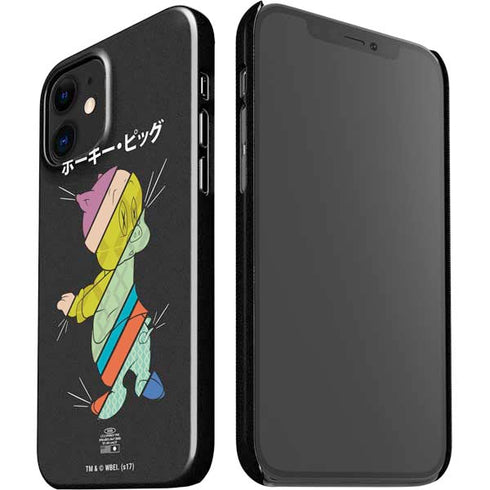 Looney Tunes Porky Pig Sliced Juxtapose iPhone 12 Mini Lite Case