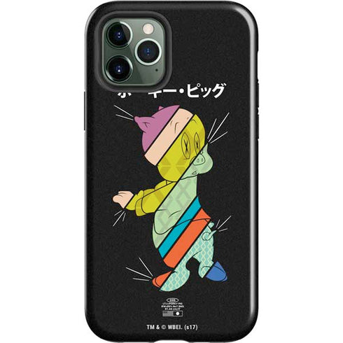 Looney Tunes Porky Pig Sliced Juxtapose iPhone 12 Pro Impact Case