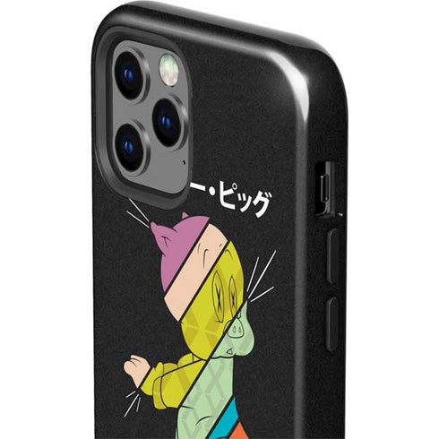 Looney Tunes Porky Pig Sliced Juxtapose iPhone 12 Pro Impact Case