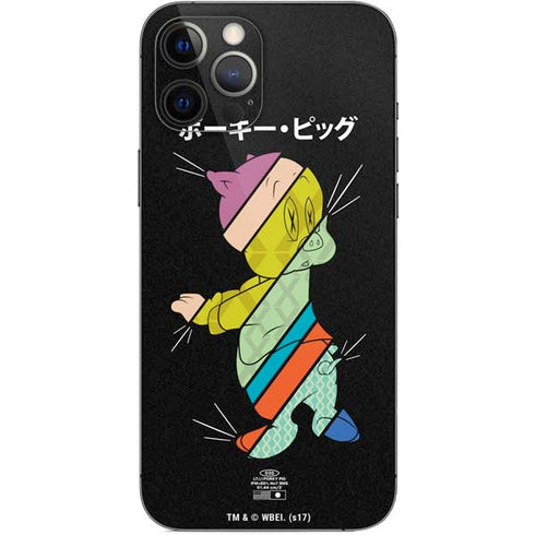 Looney Tunes Porky Pig Sliced Juxtapose iPhone 12 Pro Max Skin