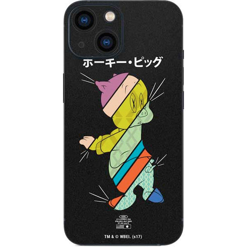 Looney Tunes Porky Pig Sliced Juxtapose iPhone 13 Mini Skin