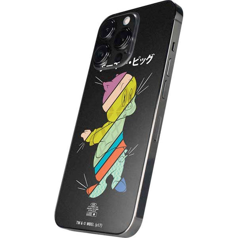 Looney Tunes Porky Pig Sliced Juxtapose iPhone 13 Pro Skin