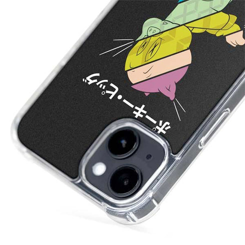 Looney Tunes Porky Pig Sliced Juxtapose iPhone 15 MagSafe Case
