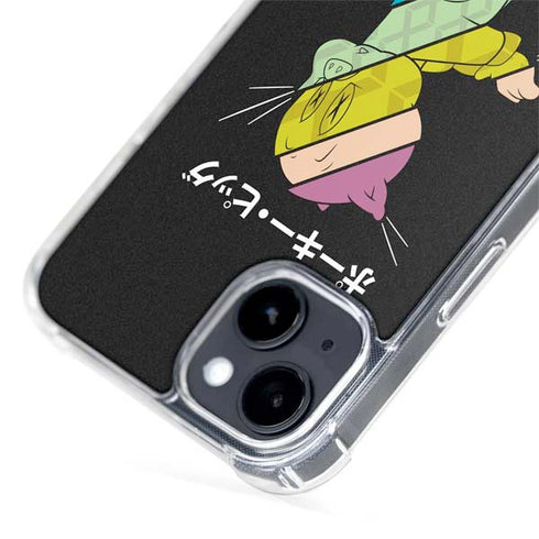 Looney Tunes Porky Pig Sliced Juxtapose iPhone 15 Plus MagSafe Case