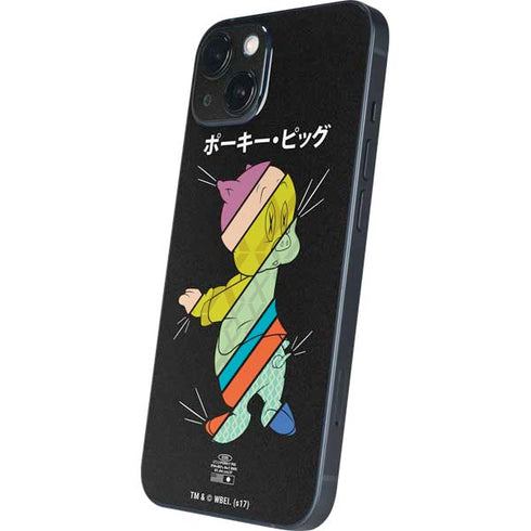 Looney Tunes Porky Pig Sliced Juxtapose iPhone 14 Plus Skin