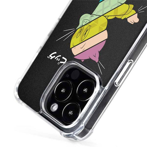 Looney Tunes Porky Pig Sliced Juxtapose iPhone 15 Pro MagSafe Case