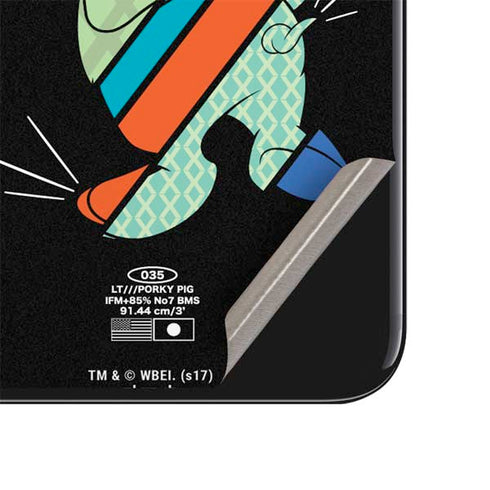 Looney Tunes Porky Pig Sliced Juxtapose iPhone SE (2nd & 3rd Gen) Skin