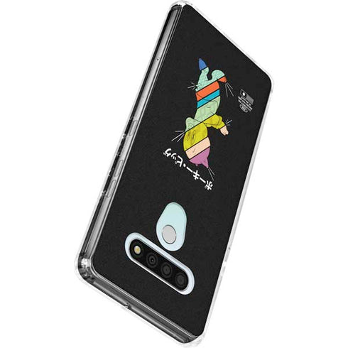 Looney Tunes Porky Pig Sliced Juxtapose LG Stylo 6 Clear Case