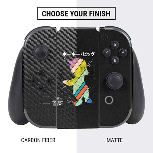 Looney Tunes Porky Pig Sliced Juxtapose Nintendo Switch Bundle Skin