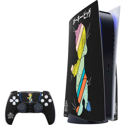 Looney Tunes Porky Pig Sliced Juxtapose PS5 Bundle Skin