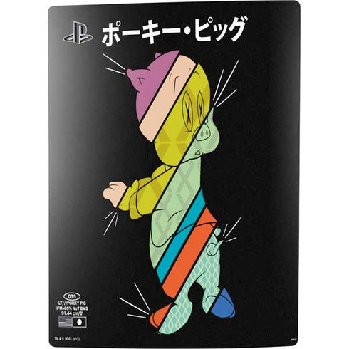 Looney Tunes Porky Pig Sliced Juxtapose PS5 Digital Edition Bundle Skin